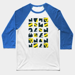 Geometric art pattern1 Baseball T-Shirt